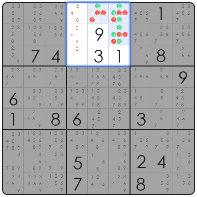 color cube sudoku game